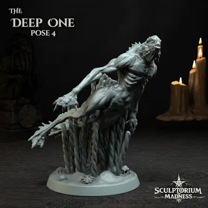 Deep One - pose 4 - Dagon's Tide