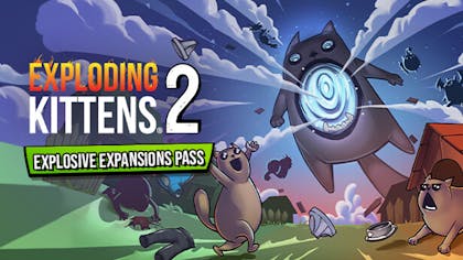 Product cover for Exploding Kittens® 2 - Explosive Expansions Pass - DLC