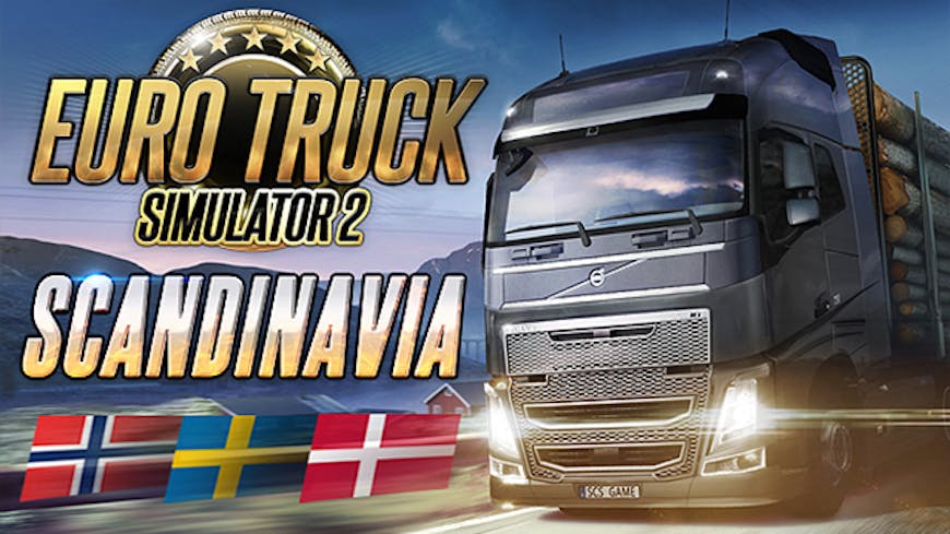 Euro Truck Simulator 2 - Scandinavia, PC Mac Linux Steam Downloadable  Content