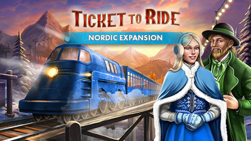Product cover for Ticket to Ride®: Nordic Expansion