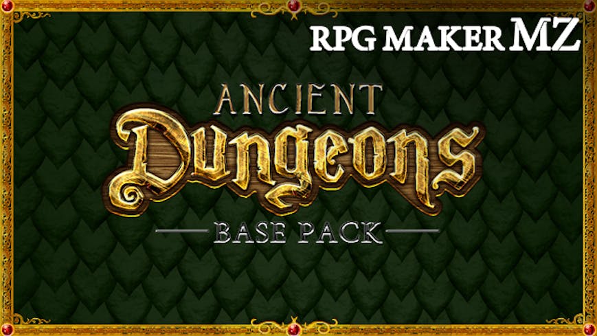 Product cover for RPG Maker MZ - Ancient Dungeons: Base Pack