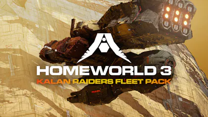 Product cover for Homeworld 3 - War Games - Kalan Raiders Fleet Pack - DLC