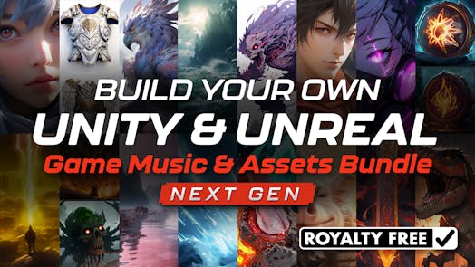 Build Your Own Unity and Unreal Game Music and Assets Bundle