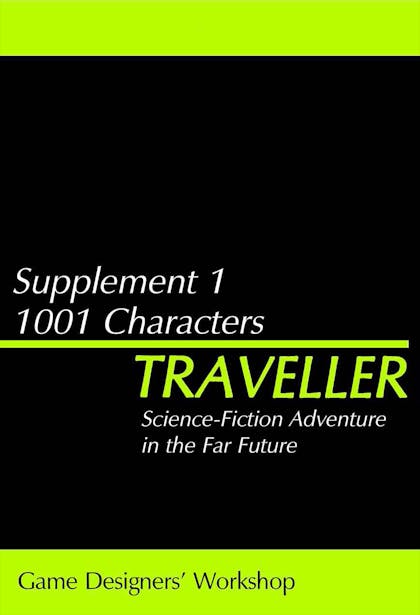 Supplement 1: 1001 Characters