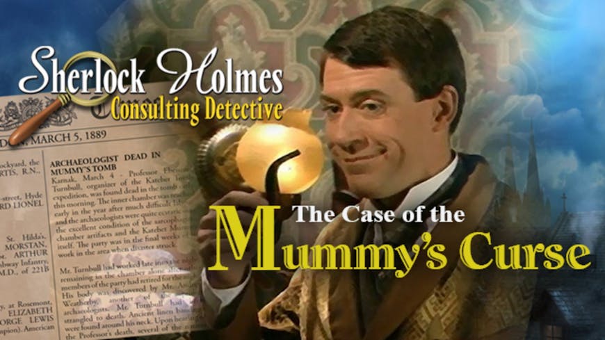 Product cover for Sherlock Holmes Consulting Detective: The Case of the Mummy's Curse
