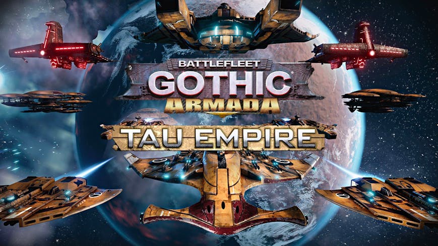 Product cover for Battlefleet Gothic: Armada - Tau Empire DLC