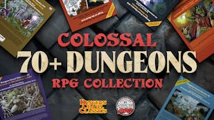 Product cover for Colossal 70+ Dungeons RPG Collection