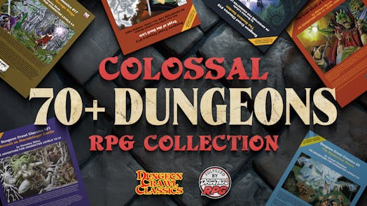 Colossal 70+ Dungeons RPG Collection