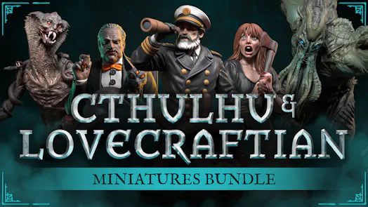 Cthulhu & Lovecraftian Miniatures Bundle