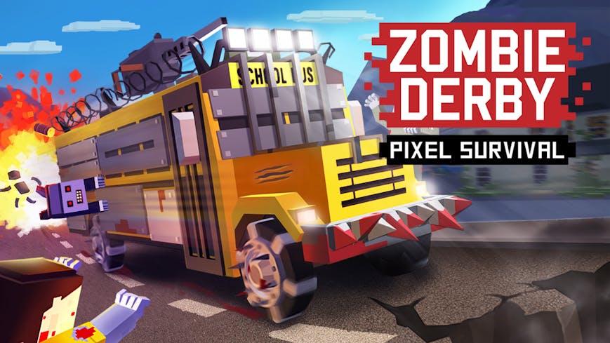 Product cover for Zombie Derby: Pixel Survival