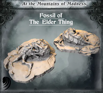Fossil of The Elder Thing - At the Mountains of Madness