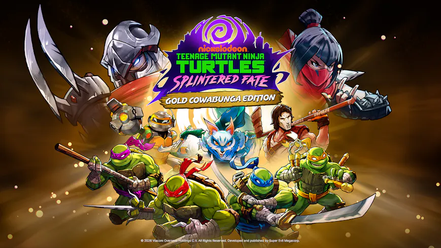 Product cover for TMNT: Splintered Fate - Gold Cowabunga Edition