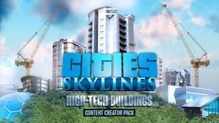 Product cover for Cities: Skylines - Content Creator Pack: High-Tech Buildings - DLC