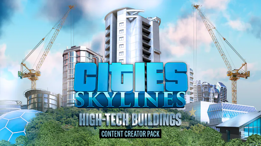 Product cover for Cities: Skylines - Content Creator Pack: High-Tech Buildings