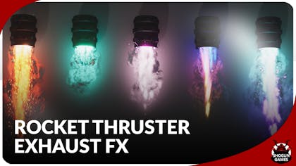 Rocket Thruster Exhaust FX