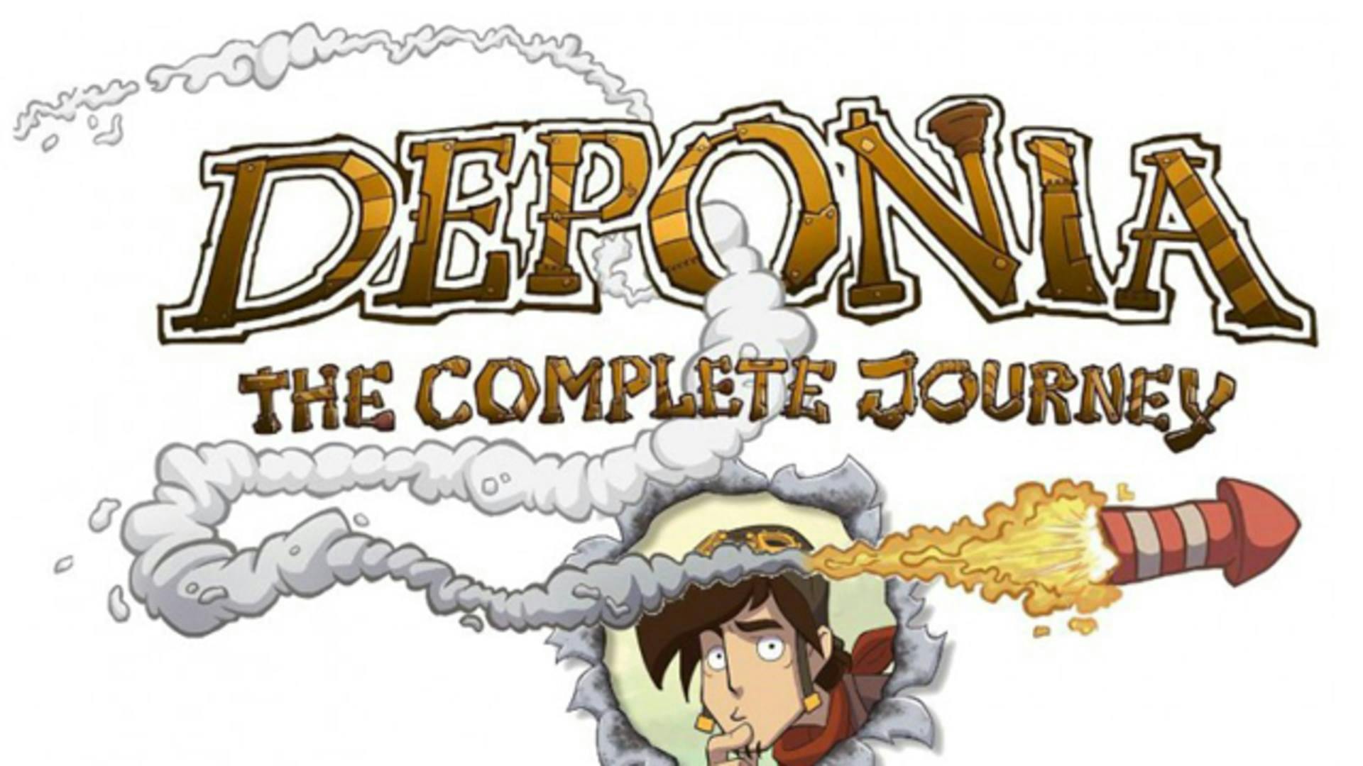 Deponia journey. Депония. Deponia the complete. Депония логотип. Deponia: the complete Journey лого.