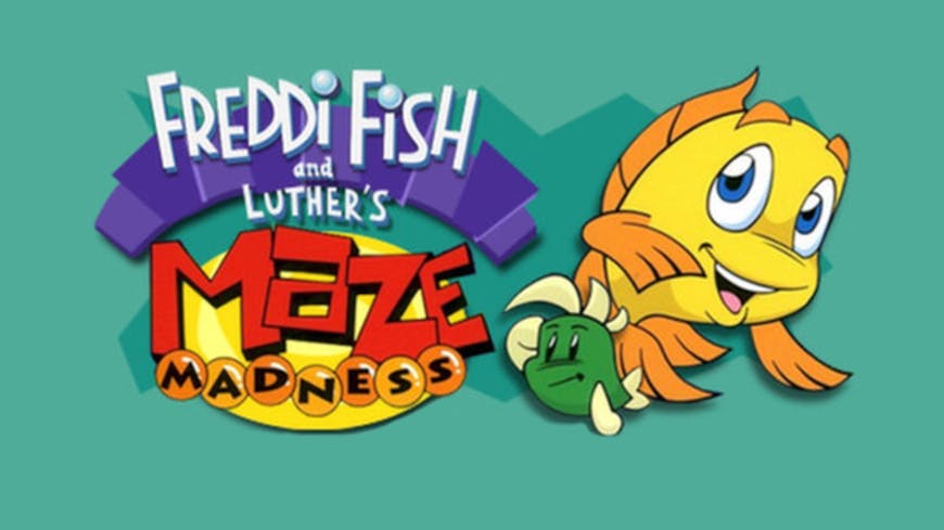 Product cover for Freddi Fish and Luther's Maze Madness