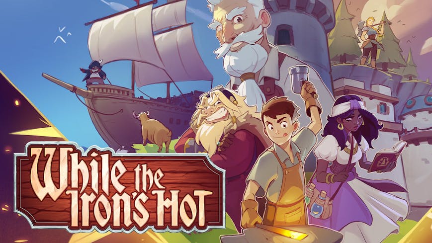 Product cover for While the Iron's Hot