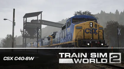 Product cover for Train Sim World® 2: CSX C40-8W Loco Add-On - DLC