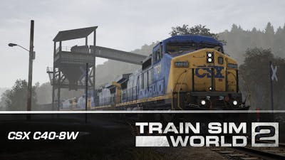 Train Sim World 2: CSX C40-8W Loco Add-On - DLC