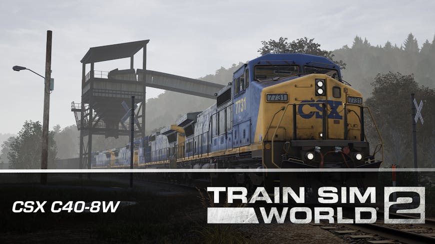 Product cover for Train Sim World® 2: CSX C40-8W Loco Add-On