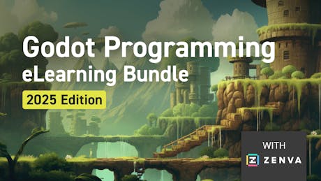 Product cover for Godot Programming eLearning Bundle