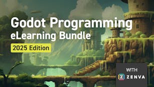 Product cover for Godot Programming eLearning Bundle