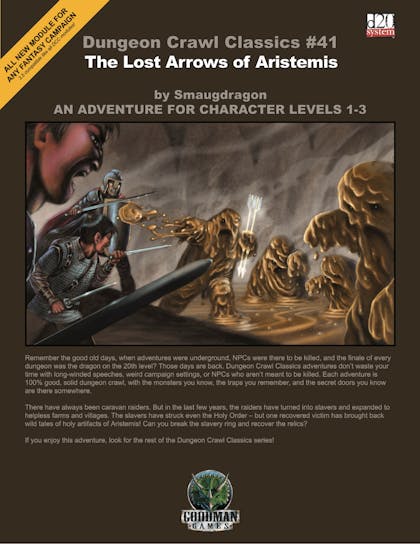 Dungeon Crawl Classics #41: The Lost Arrows of Aristemis