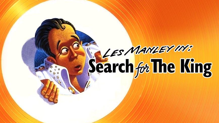 Product cover for Les Manley in: Search for the King