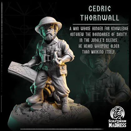 Cedric Thornwall - Cthulhu Investigator
