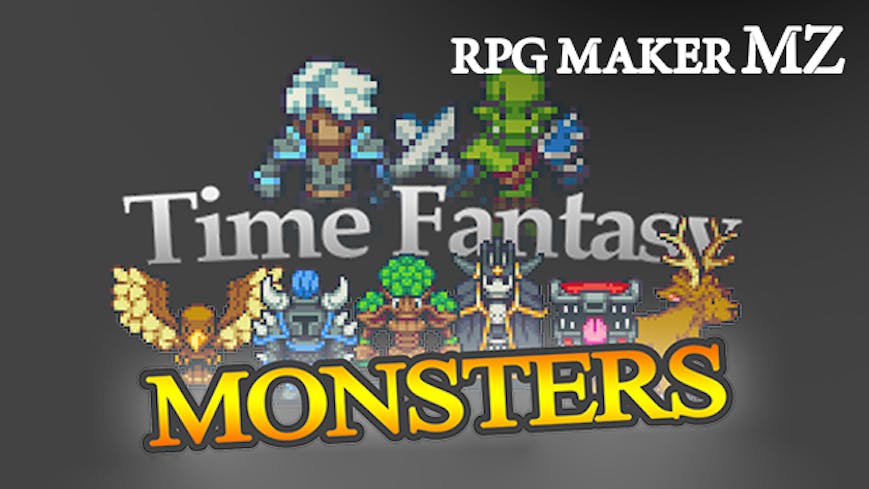 Product cover for RPG Maker MZ - Time Fantasy: Monsters