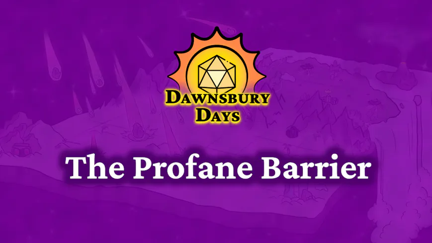 Product cover for Dawnsbury Days - The Profane Barrier