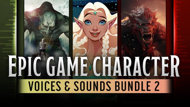 Product cover for Epic Game Character Voices & Sounds Bundle 2