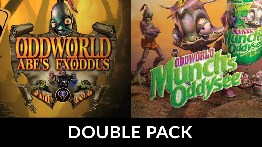 Product cover for Abe's Exoddus + Munch's Oddysee Pack