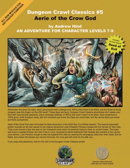 Dungeon Crawl Classics #5: Aerie of the Crow God