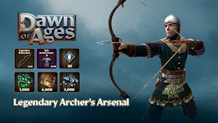 Product cover for Dawn of Ages: Legendary Archer's Arsenal - DLC