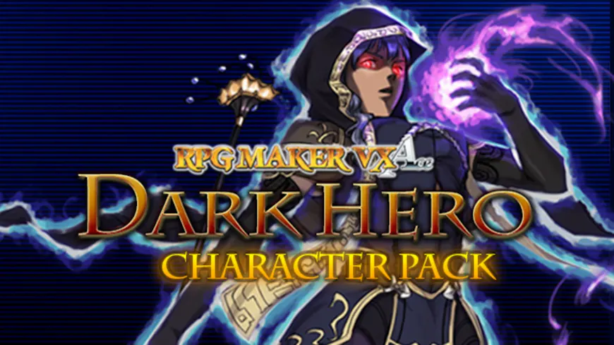 Product cover for RPG Maker VX Ace: Dark Hero Character Pack DLC