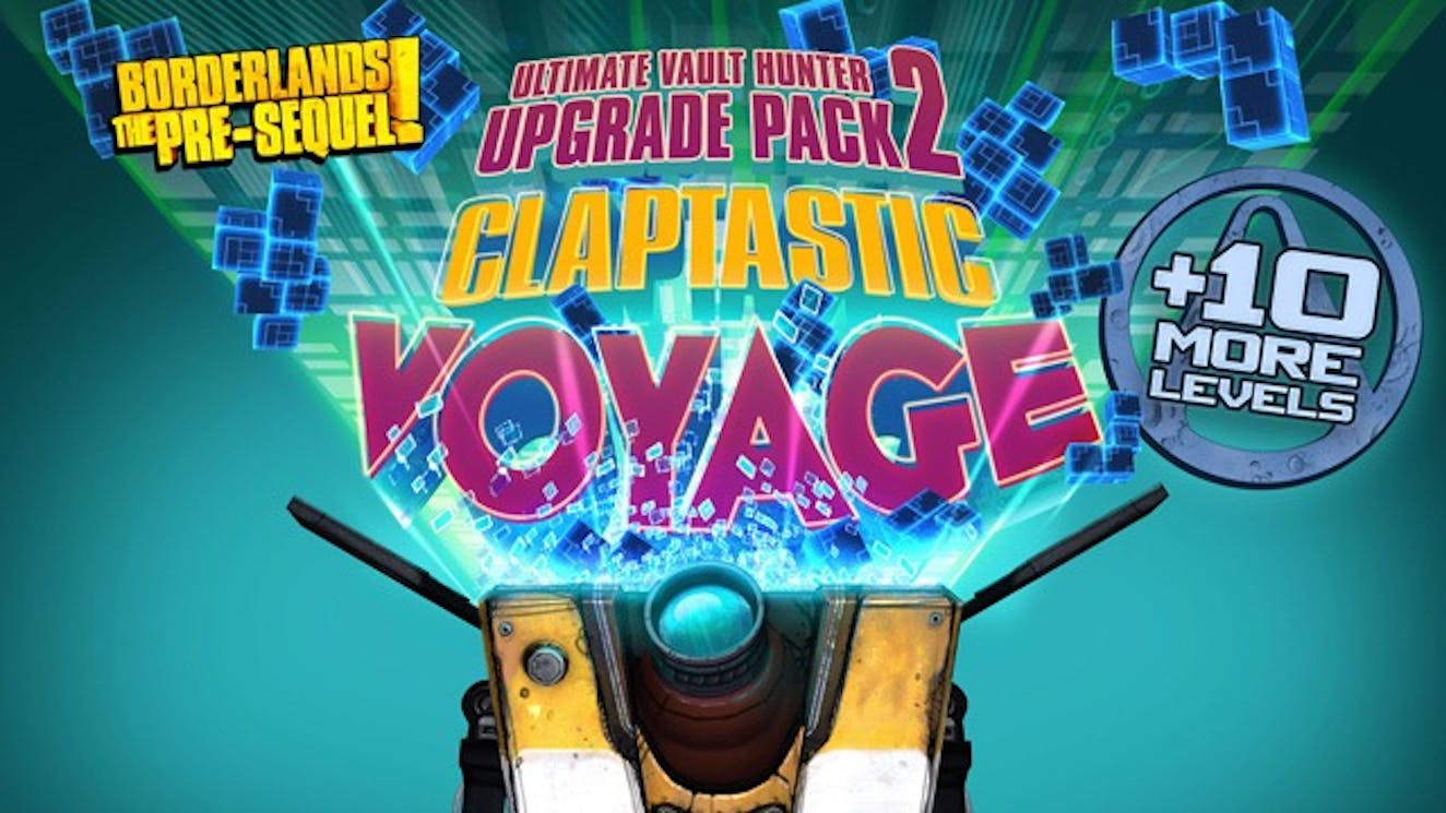 Product cover for Borderlands: The Pre-Sequel - Claptastic Voyage and Ultimate Vault Hunter Upgrade Pack 2 DLC