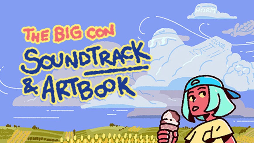 Product cover for The Big Con Soundtrack and Artbook