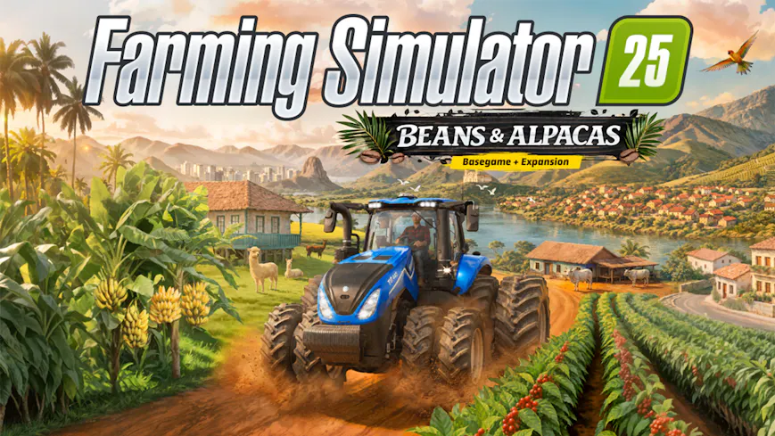 Product cover for Farming Simulator 25: Beans & Alpacas Edition