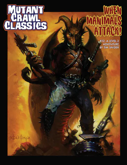 Mutant Crawl Classics #12: When Manimals Attack