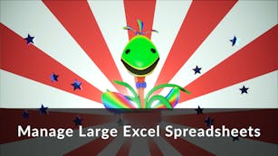 Manage Large Excel Spreadsheets