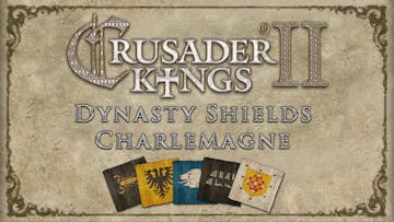 Crusader Kings II: Dynasty Shields Charlemagne