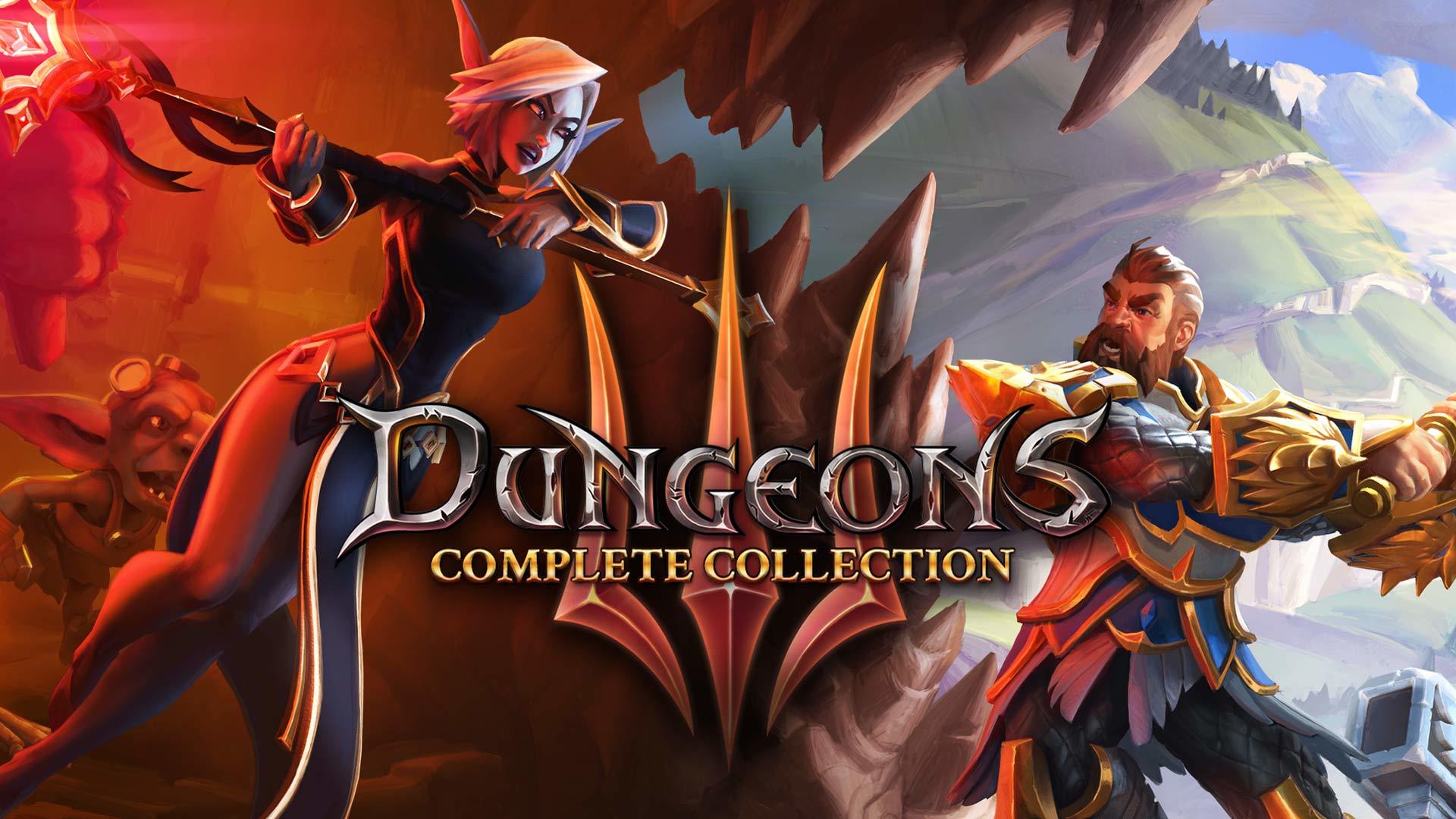 dungeons 3 pc game cover art
