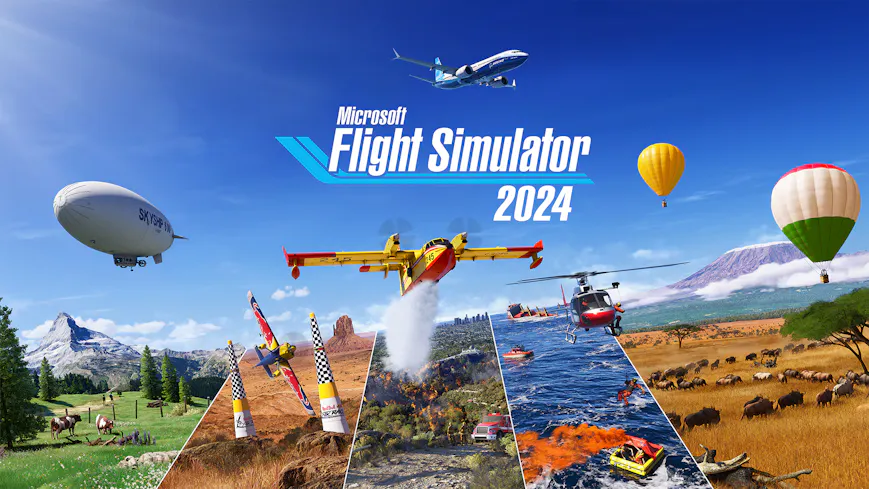 Product cover for Microsoft Flight Simulator 2024