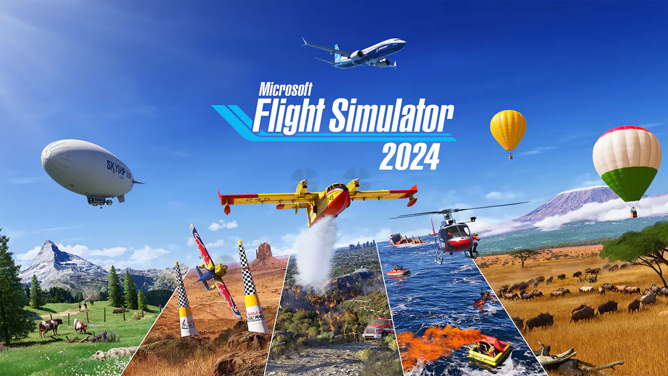 Product cover for Microsoft Flight Simulator 2024