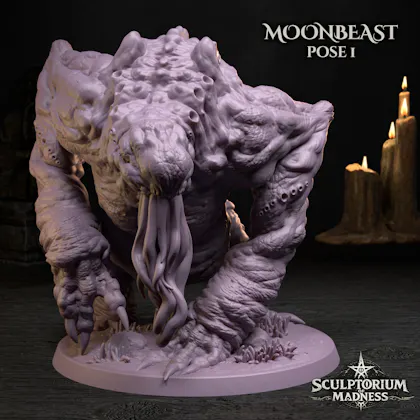 Moonbeast pose 1 - Scoob'Thulu