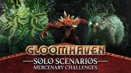 Product cover for Gloomhaven - Solo Scenarios: Mercenary Challenges - DLC
