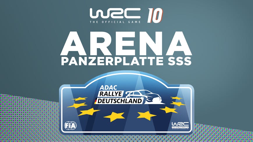 Product cover for WRC 10 FIA World Rally Championship - Arena Panzerplatte