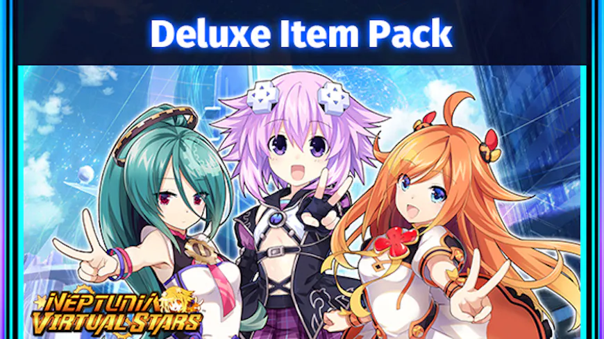Product cover for Neptunia Virtual Stars - Deluxe Item Pack